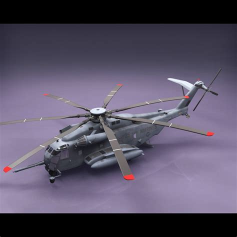 Ch 53e Super Stallion Helicopters 3d Model