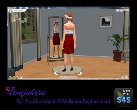 My Sims 4 Blog Ts3 Cas Room Replacement By Brujah