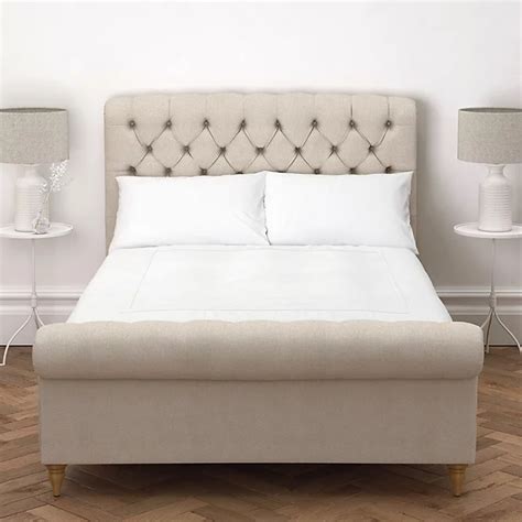 Aldwych Linen Union Scroll Bed Beds The White Company Uk