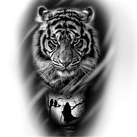 Pin De Nicolas Veron En Boceto Tattoo Tatuaje De Tigre Cara De Tigre