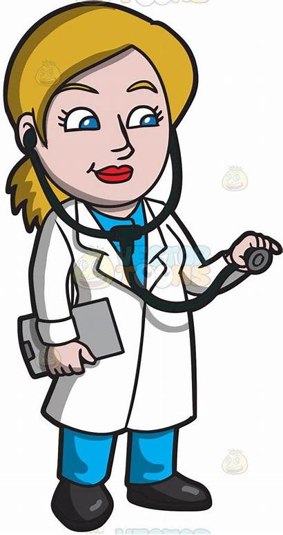 Doctor Clip Clipart Female Woman Cartoon Medical