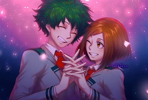 Pin En Deku X Uraraka Izuchako