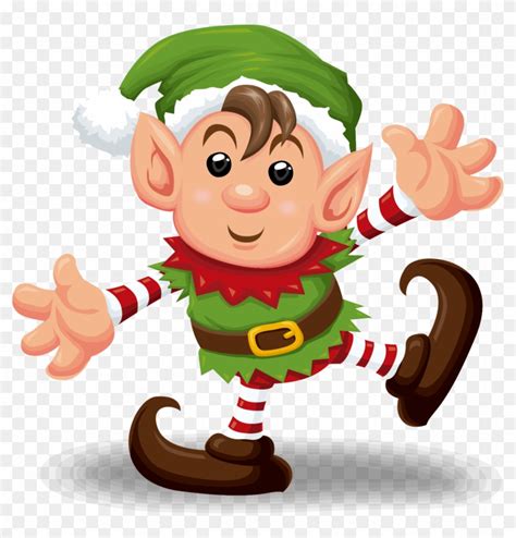 34 Christmas Elf Clipart Images