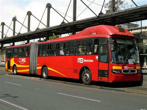 Aycamx Autobuses Y Camiones México 0196 Metrobús Cdmx