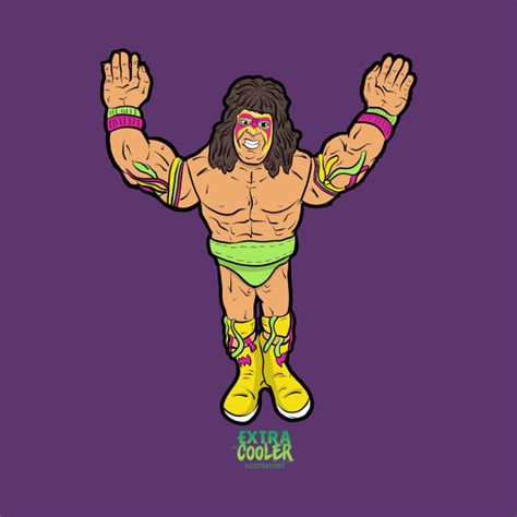 Ultimate Warrior Illustration Ultimate Warrior T Shirt Teepublic