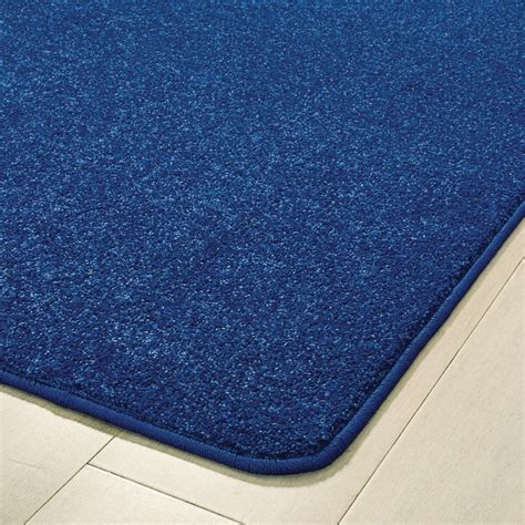 Myperfectclassroom Premium Solid Carpet 6 X 9 Blue 1 Carpet