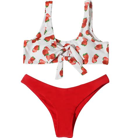 Bikini 2019 Womens Piece Swimsuit Print Flora Bikini Sexy Siamese