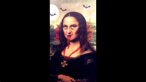 Mona Lisa Scary Eyes
