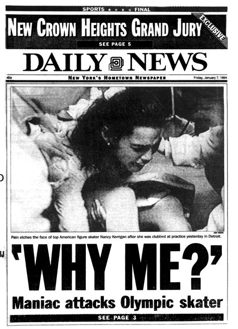 Twenty Years Later Nancy Kerrigan Tonya Harding Scandal As Shocking As Ever New York Daily News