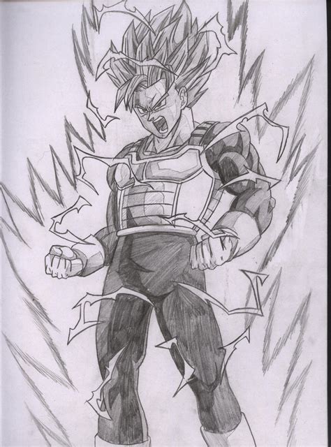 Goku Ssj Powering Up By Kingvegito On Deviantart
