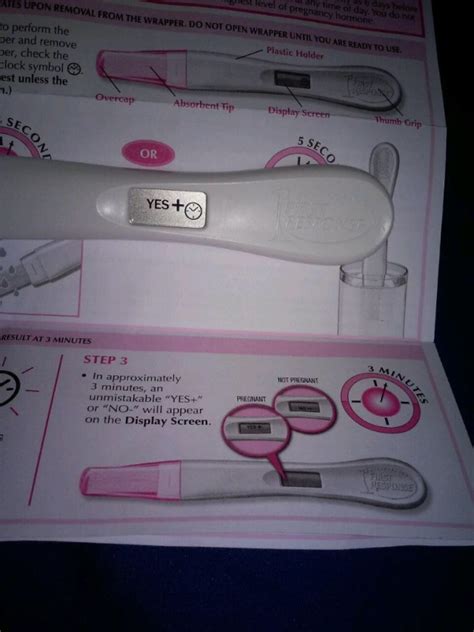 First Response Digital Pregnancy Test Shows Clock Pregnancywalls