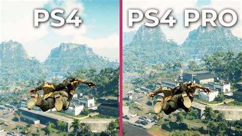 Just Cause 4 Ps4 Vs Ps4 Pro Graphics Comparison Youtube