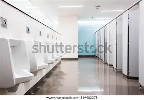 Men Restroom Stock Photo Edit Now