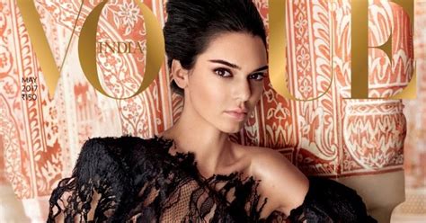 Kendall Jenner Stars On Vogue India S 10th Anniversary Edition