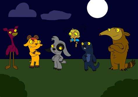Team Doki as Werewolves by JohnnytheWolf07 on DeviantArt