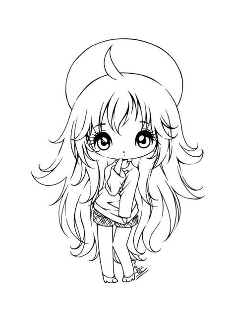 Coloriage Chibi Impressionnant Image Coloriage Fillette Coloriages