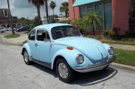 1971 Baby Blue Vw Super Beetle Volkswagen Beetle Bug Pinterest