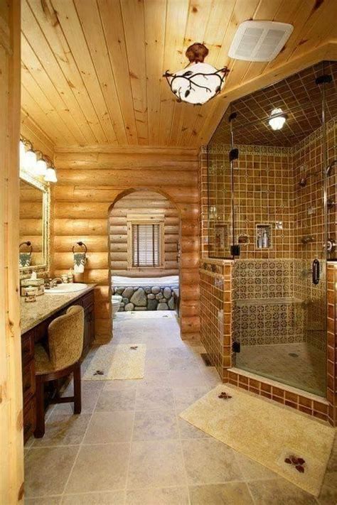 beautiful rustic bathroom log cabin bathrooms log home interior cabin bathrooms
