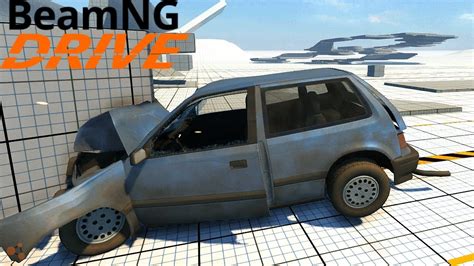 Beamng Drive Alpha Crash Tests 36 Youtube