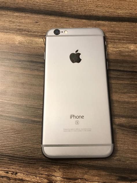 Apple Iphone 6s Unlocked Silver 64gb A1688 Lroe68364 Swappa