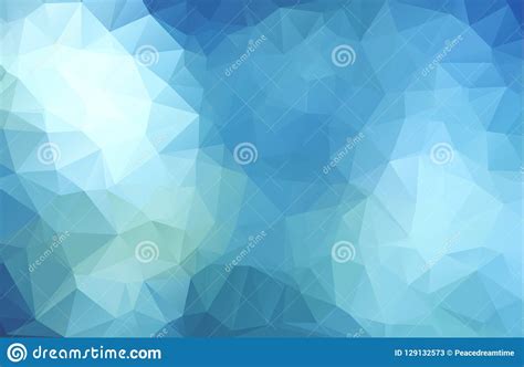 Abstract Multicolor Dark Blue Geometric Rumpled Triangular Low Poly
