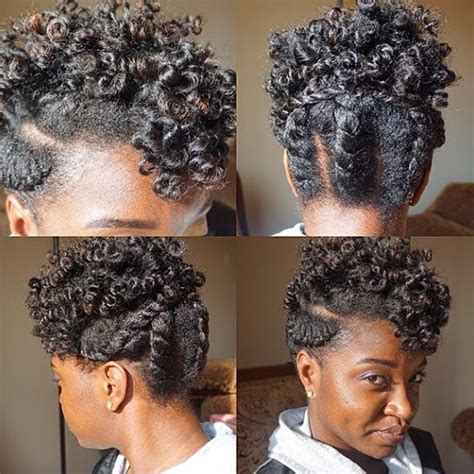 The buzz, the buzz cut is a cool style as its gives you gradual access to. Easy Natural Hairstyles For Transitioning Hair