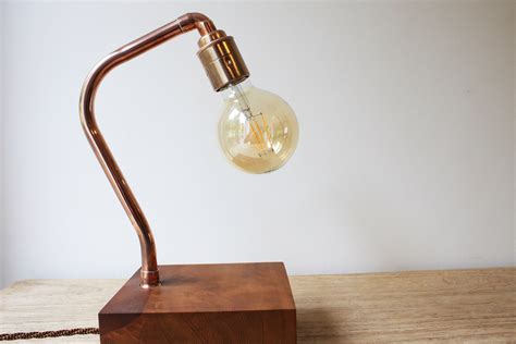 Copper Desk Lamp Etsy