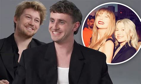 Joe Alwyn And Paul Mescal Talk Sex Scenes And Intimacy Coordinators Daily Mail Online