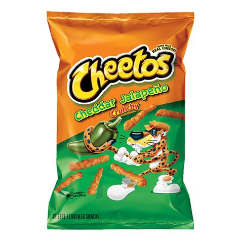 Cheetos Cheddar Jalapeno Crunchy 226g X 8oz 10 Pack American Candy N Drinks Ltd