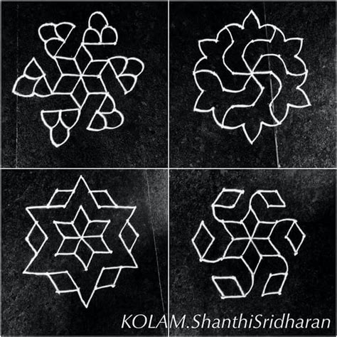 Pin By Shanthi Sridharankolam On Simple Rangoli Designs Pattern