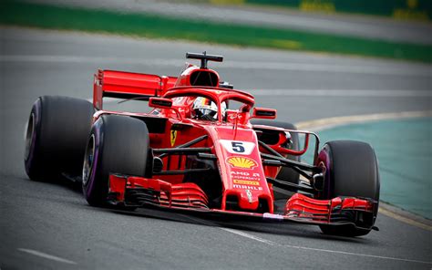 Download Wallpapers Sebastian Vettel Close Up 4k Raceway Scuderia