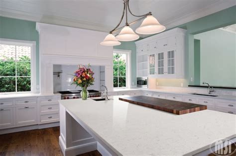 Another reason we went with quartz is because at the time i wanted white countertops with very minimal veins and no crystals or speckles at all. Current Obsessions: 7 Dreamy, White Quartz Countertops