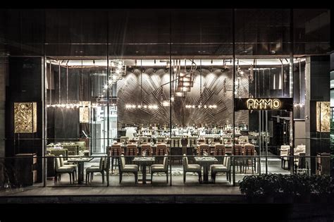 Ammo Restaurant A Futurist And Retro Design By Joyce Wang 7