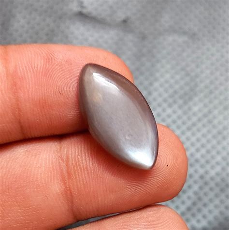 Natural Moonstone Cabochon Loose Gemstone 24x13x6mm For Etsy