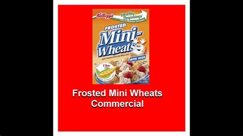 Kellogg S Frosted Mini Wheats Cereal Commercial Hd Youtube
