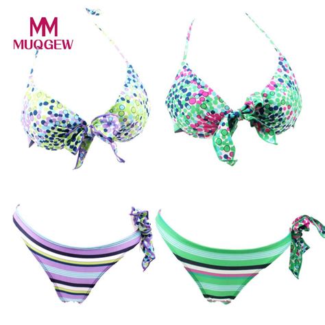 Buy Muqgew Brand Micro Bikini Set Swimsuit Swimwear