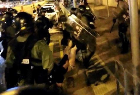 HK protesters set fire to lobby of new coronavirus ...