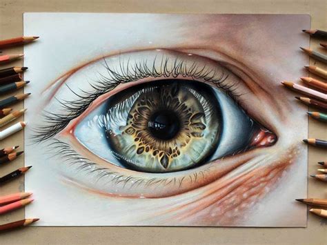 Maybe you would like to learn more about one of these? Drawing a realistic Eye using Coloured Pencils in 2020 ...