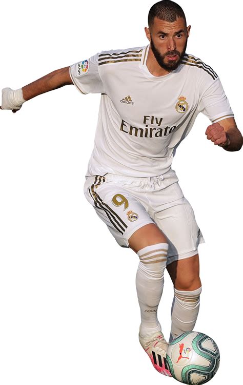 Karim Benzema football render - 68530 - FootyRenders