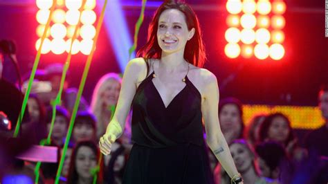Angelina Jolie Appears At Nickelodeon Award Show