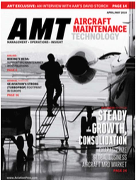 Aircraft Maintenance Technology Free Mechanical Engineering Magazine