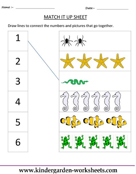 Kindergarten Printable Activities