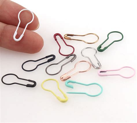 Safety Pins Coiless Safety Pins Clothing Accessories Bulb Etsy