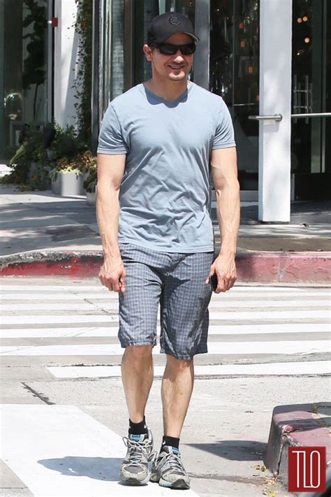 Jeremy Renner In Los Angeles Tom Lorenzo