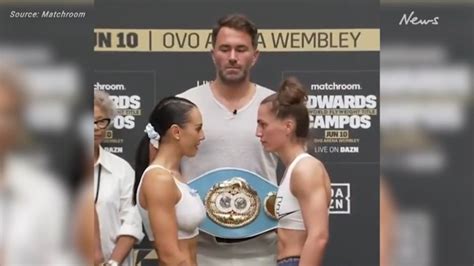 Aussie Boxer Cherneka Johnsons Weigh In Outfit Stuns The Advertiser