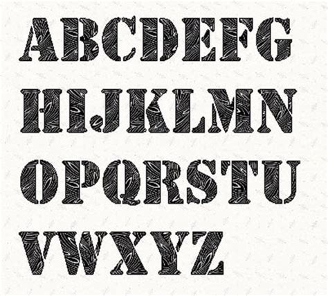 (we promise not to spam you!) email address. Free Printable Stencil Letters 3 Inch - alphabet stencils ...