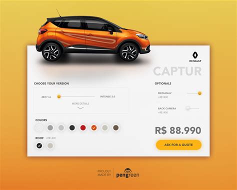 Daily Ui Challenge 033 Customize Product Behance