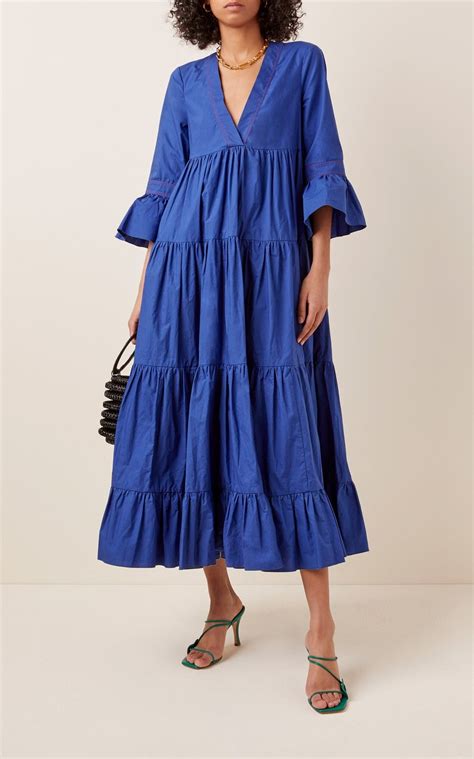 Jennifer Jane Cotton Poplin Midi Dress By La Doublej Moda Operandi Maxi Dress Fashion