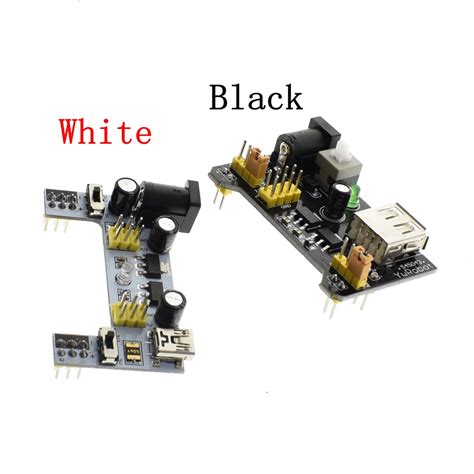 mb102 breadboard power supply module mb102 white breadboard dedicated power module 2 way 3 3v