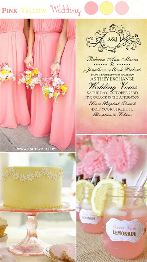 Pink And Yellow Wedding Ideas Knotsvilla Wedding Ideas Canada